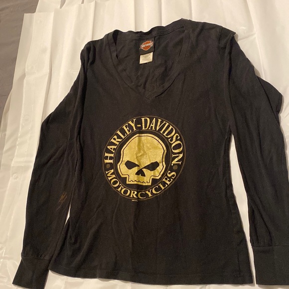 Harley Davidson size small long sleeve - Picture 1 of 6